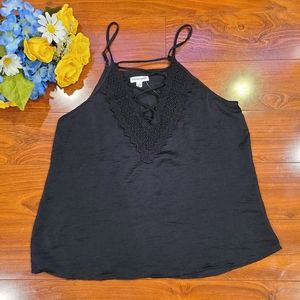 Love On a Hanger BlacK Tank Top Size Small